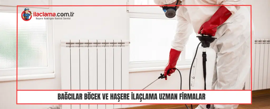 Bağcılar Böcek ve Haşere ilaçlama Uzman Firmalar