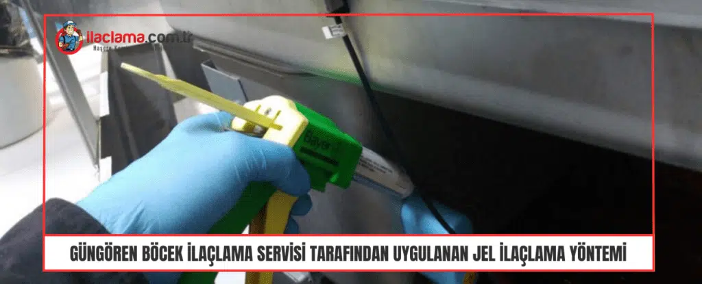 Güngören böcek ilaçlama Servisi Tarafından Uygulanan Jel İlaçlama Yöntemi