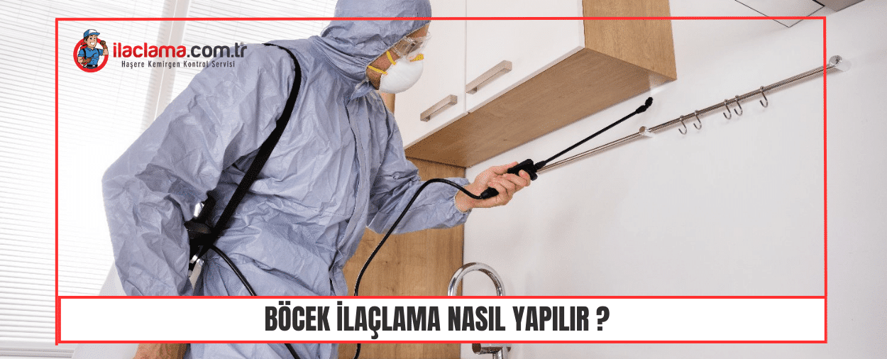 böcek ilaçlama nasıl yapılır