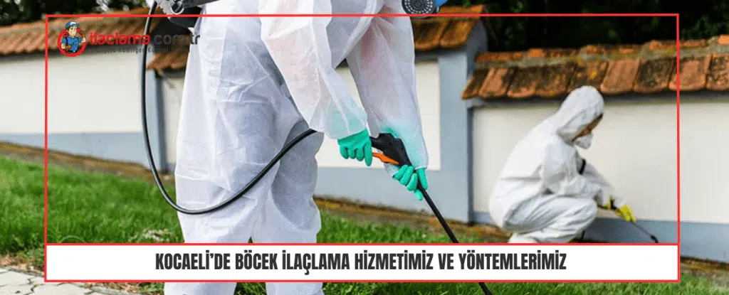 Kocaeli’de böcek ilaçlama hizmetimiz ve yöntemlerimiz